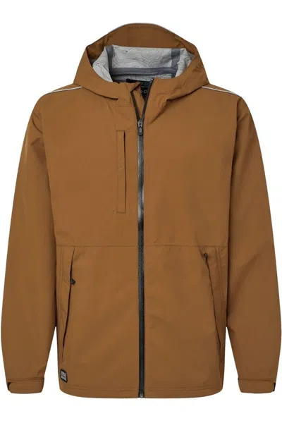 Dri Duck Challenger Full-zip Jacket In Brown
