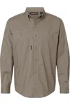 Dri Duck Craftsman Woven Shirt In Multi