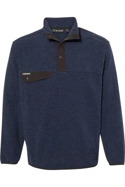 Dri Duck Denali Mountain Fleece Pullover In Black