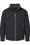 Dri Duck Endeavor Canyon Cloth Canvas Jacket With Sherpa Lining In Black