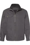 Dri Duck Endeavor Canyon Cloth Canvas Jacket With Sherpa Lining In Pink