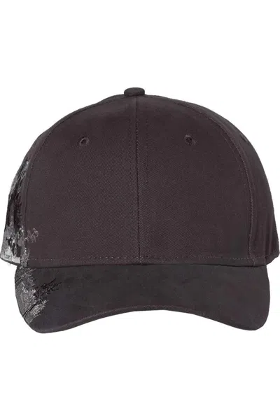 Dri Duck Grizzly Bear Cap In Black