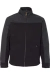 Dri Duck Horizon Boulder Cloth Canvas Jacket In Black