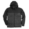 Dri Duck Pinnacle Soft Shell Puffer Jacket In Black