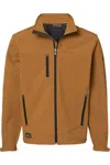 Dri Duck Motion Soft Shell Jacket In Brown