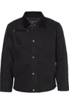Dri Duck Rambler Boulder Cloth Jacket In Black