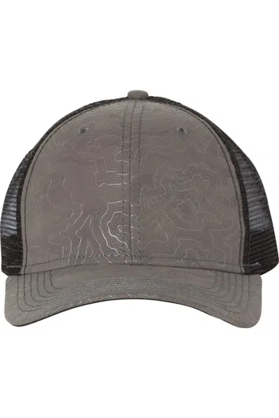 Dri Duck Territory Trucker Cap In Beige