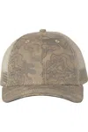 Dri Duck Territory Trucker Cap In Green