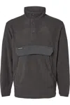 Dri Duck Timber Mountain Fleece Pullover In Gray