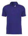 Dri Duck Two-tone Vital Polo In Blue