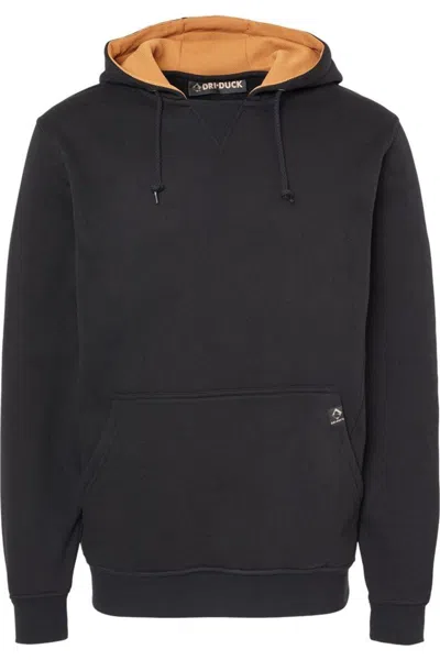 Dri Duck Woodland Fleece Pullover In Black