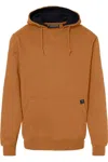 Dri Duck Woodland Fleece Pullover In Brown