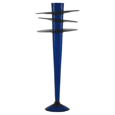 Pre-owned Driade Adam Vase Blue & Black By , Borek Sipek