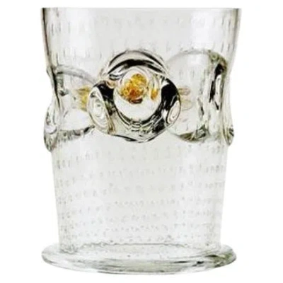 Pre-owned Driade Albaret Vase Colorless & Amber By , Borek Sipek In Brown