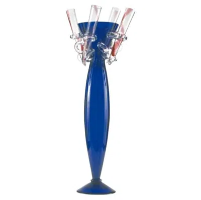Pre-owned Driade Amarillide Vase Colorless & Blue By , Borek Sipek