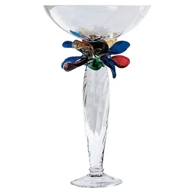 Pre-owned Driade Angela Vase Colorless & Various Colors By , Borek Sipek In Transparent