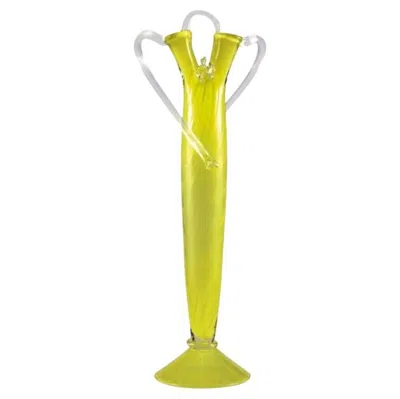 Pre-owned Driade Argencourt Vase Colorless & Yellow 70hcm By , Borek Sipek