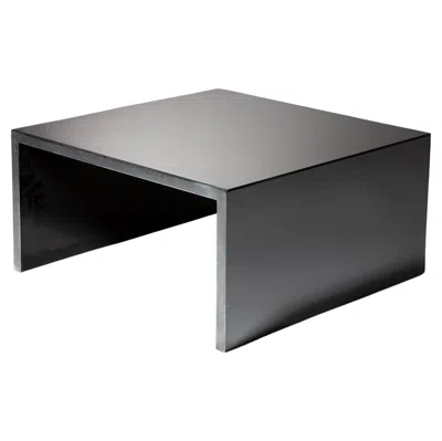 Pre-owned Driade Four Corners Side Table By Nanda Vigo For , Italy, 1970s In Black
