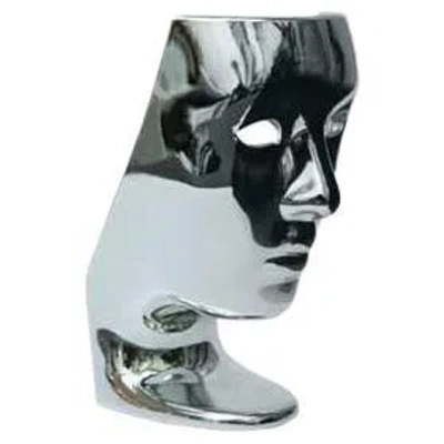 Pre-owned Driade Free Shipping Nemo Miniatura Decorative Object Abs Metallic Silver By