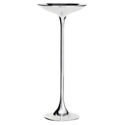 Pre-owned Driade Free Shipping Ping I Side Table Polished Aluminum By  In Gray