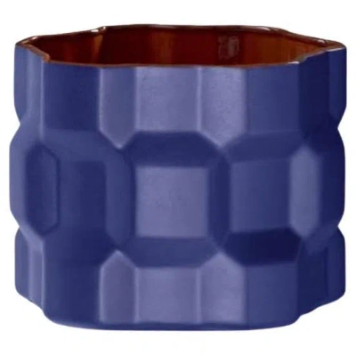 Pre-owned Driade Gear Vase Blue And Red Colour By