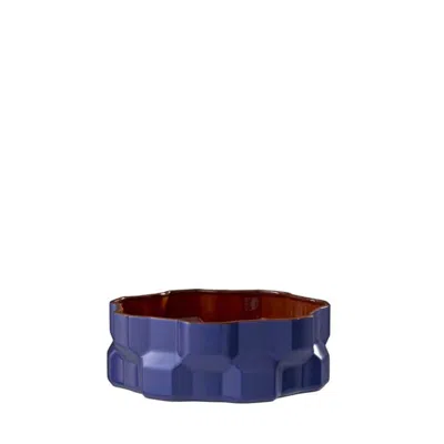 Pre-owned Driade Gear Vase Blue And Red Colour By