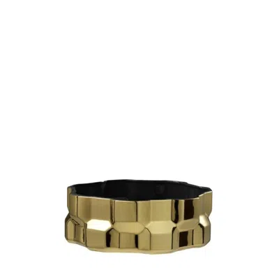 Pre-owned Driade Gear Vase Gold And Black Colour By