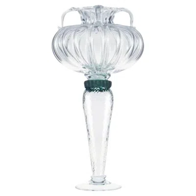 Pre-owned Driade Hera Vase Colorless & Green 59hcm By , Borek Sipek
