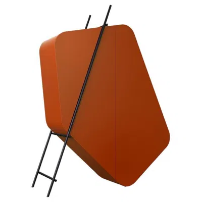 Pre-owned Driade Hidalgo Blood Orange Painted Steel By