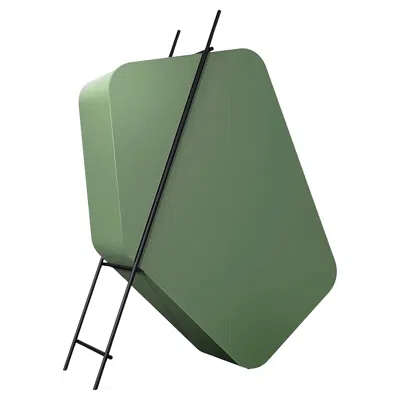 Pre-owned Driade Hidalgo Lacquered – Storage Unit By Lab - Lacquered Green
