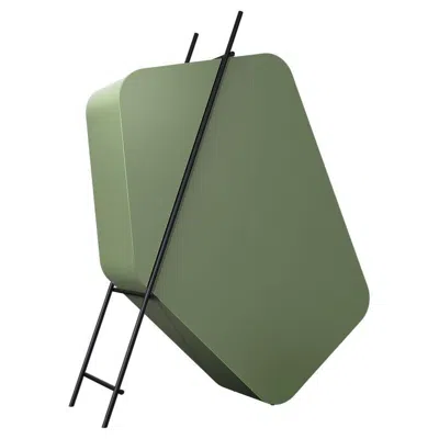 Pre-owned Driade Hidalgo Pale Green Painted Steel By