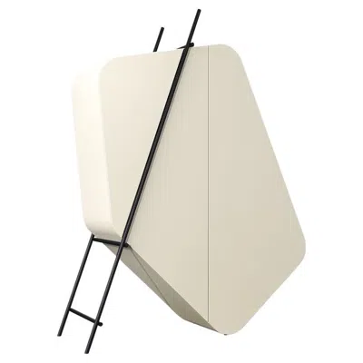 Pre-owned Driade Hidalgo White Painted Steel By