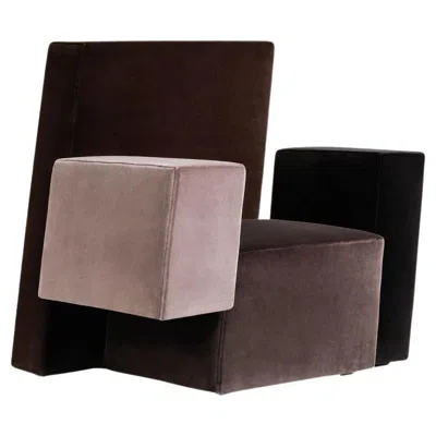Pre-owned Driade Italic Armchair Grey, Brown And Black By