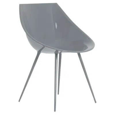 Pre-owned Driade Lago Chair Dark Blue By