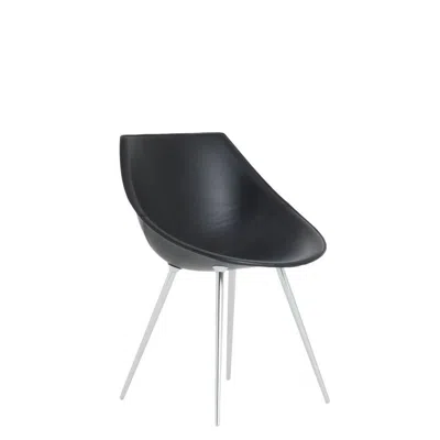 Pre-owned Driade Lago Chair Leather Black By
