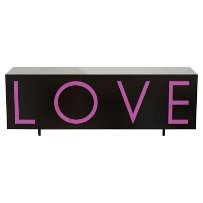 Pre-owned Driade Love L243 Traffic Black & Fluo Pink By