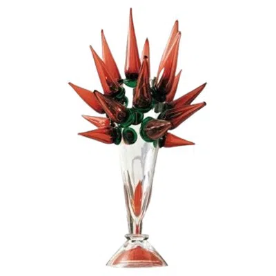 Pre-owned Driade Maria Pia Vase Colorless & Various Colors By , Borek Sipek In Sand