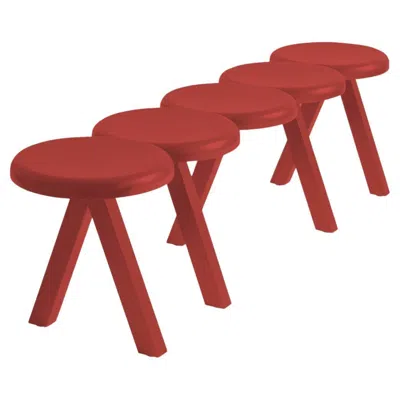 Pre-owned Driade Millepiedi Stool By Studio Catoir For  In Brown