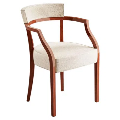 Pre-owned Driade Neoneoz Armchair In Acajou Finish By Philippe Starck For  In Brown