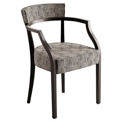 Pre-owned Driade Neoneoz Armchair In Matte Black By Philippe Starck For