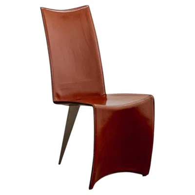 Pre-owned Driade Philippe Starck "ed Archer" Dining Chair For , 1986 In Brown