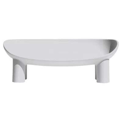 Pre-owned Driade Roly Poly Sofa Concrete By  In Gray