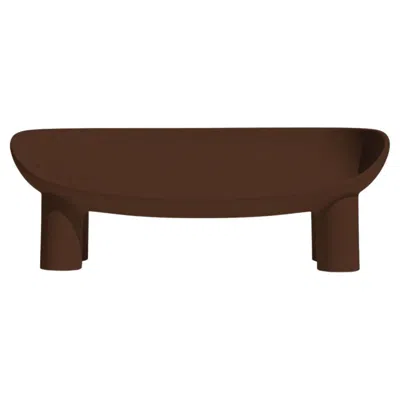 Pre-owned Driade Roly Poly Sofa Peat By  In Black
