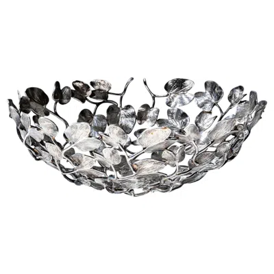 Pre-owned Driade Silver-plated Bowl Model "kachnar Ii" By Mann Singh (india, B. 1977) For  In Gold