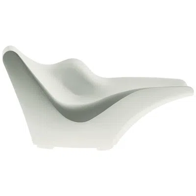 Pre-owned Driade Tokyo-pop White Or Black Monobloc Daybed Designed By T. Yoshioka For