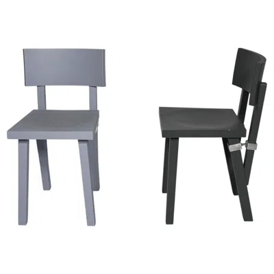 Pre-owned Driade Torqhemada Chairs By Philippe Starck For , Brushed Oak, 2017 In Brown