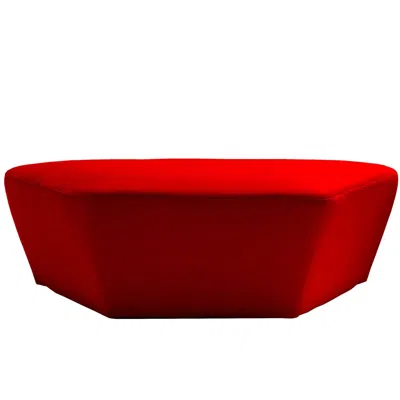 Pre-owned Driade Verlaine Ottoman For Verlaine Sofa By Lievore Altherr For  In Red