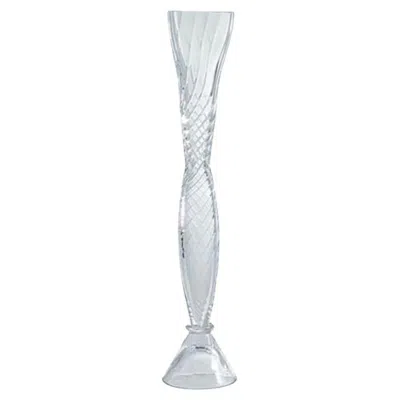 Pre-owned Driade Wells I Vase Colorless 94hcm By , Borek Sipek In Transparent