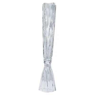 Pre-owned Driade Wells Ii Vase Colorless 77hcm By , Borek Sipek In Transparent
