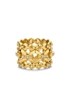 DRIES CRIEL DIAMOND LINK RING